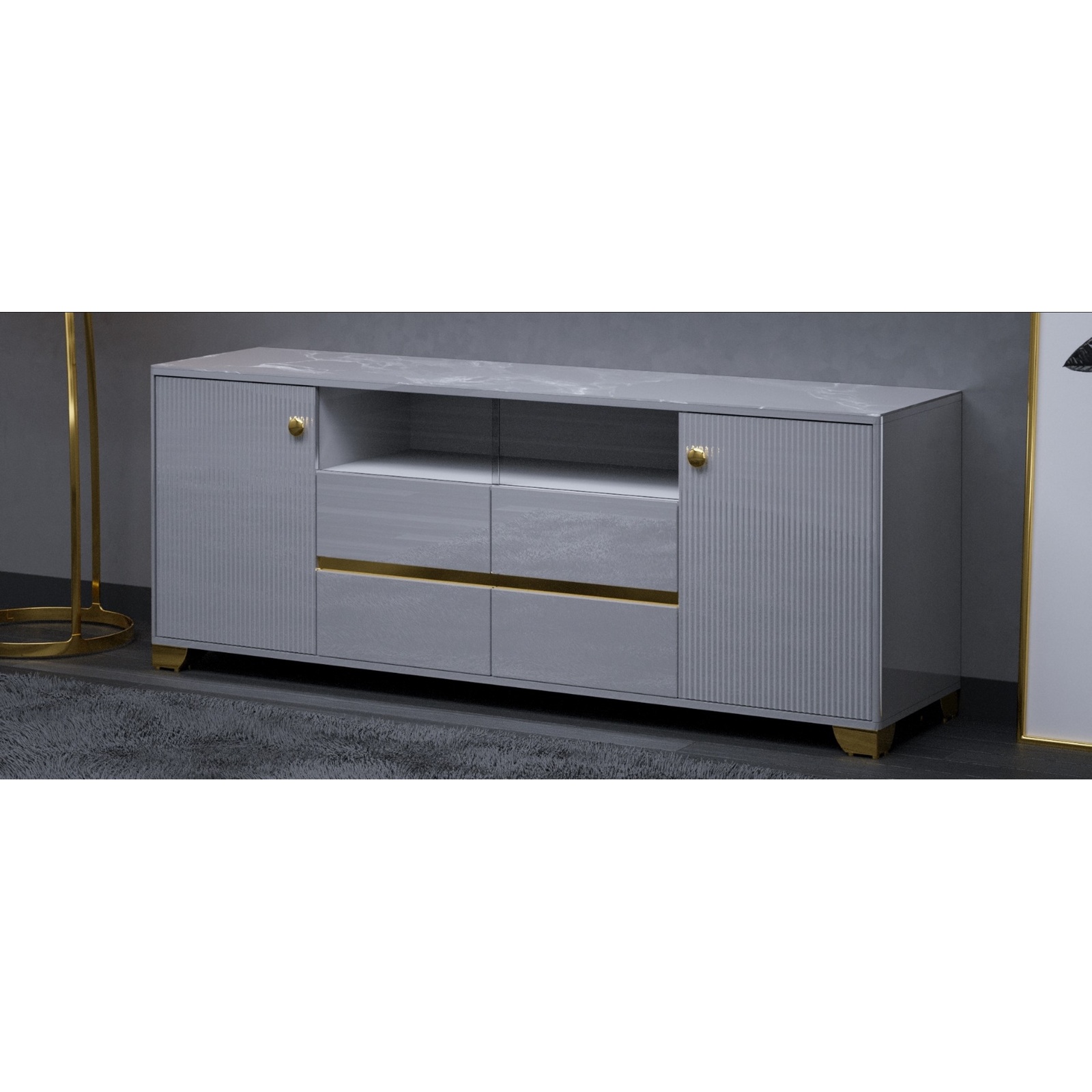 CT01 Sintered Stone Coffee Table