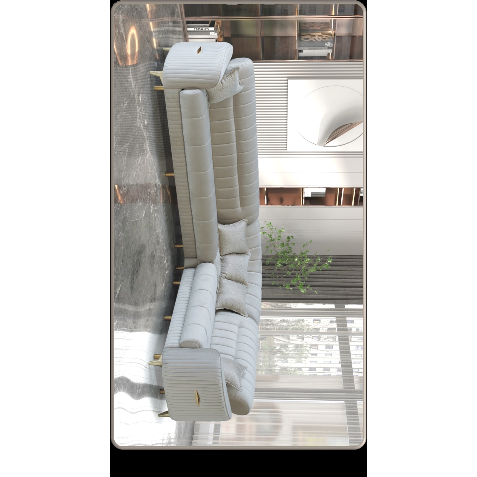 Punto Relax Sofa Bed – Cream
