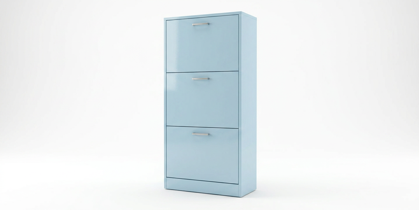 4U-1 High Gloss Shoe Rack X3