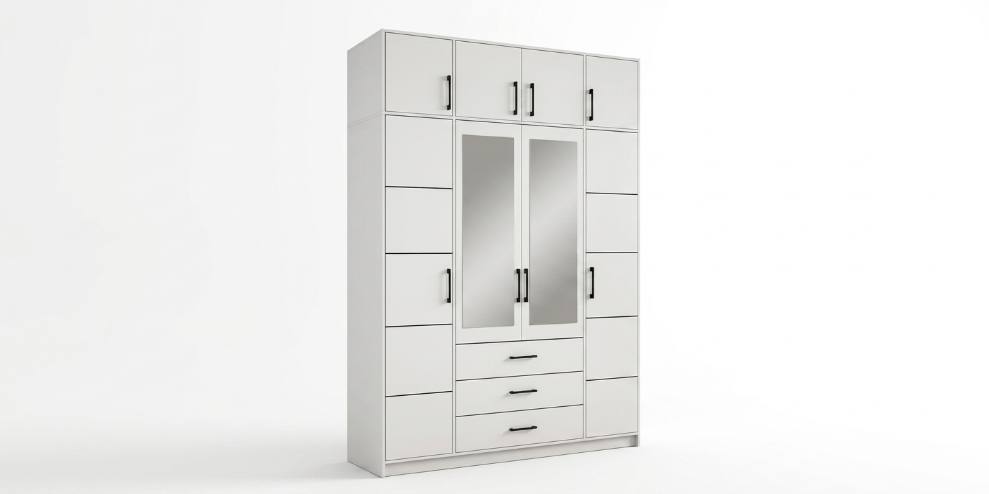Belluno Wardrobe 4 Door