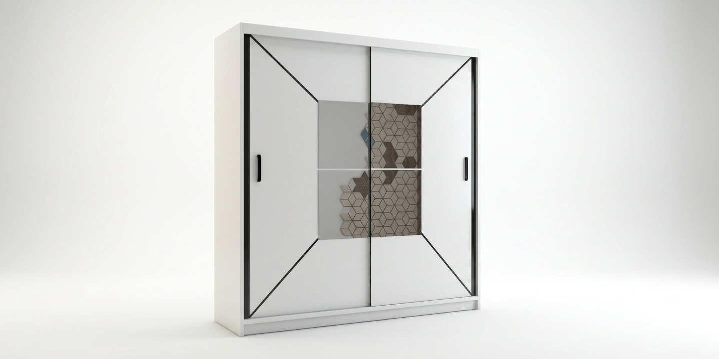 Nicole Wardrobe 2 Door