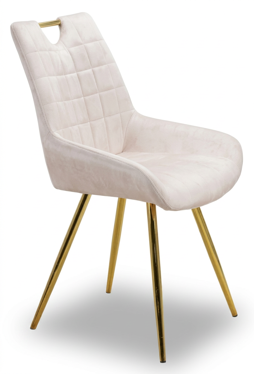 Quilted Velvet Dining Chair (2)