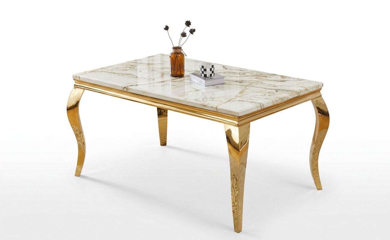 Marble Top Dining Table