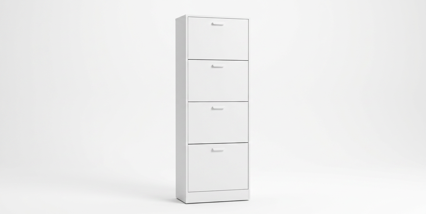 4U-2 High Gloss Shoe Rack X4