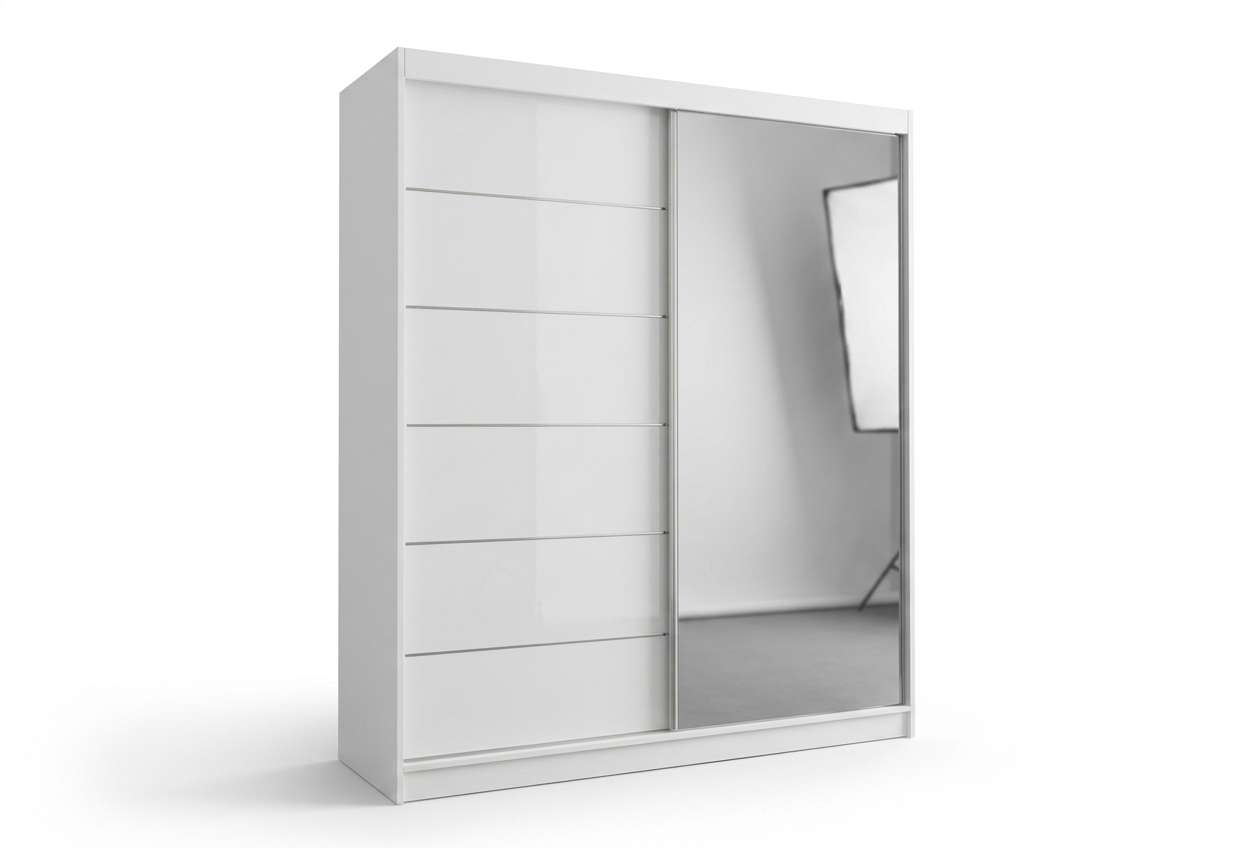 Infinity High Gloss Wardrobe