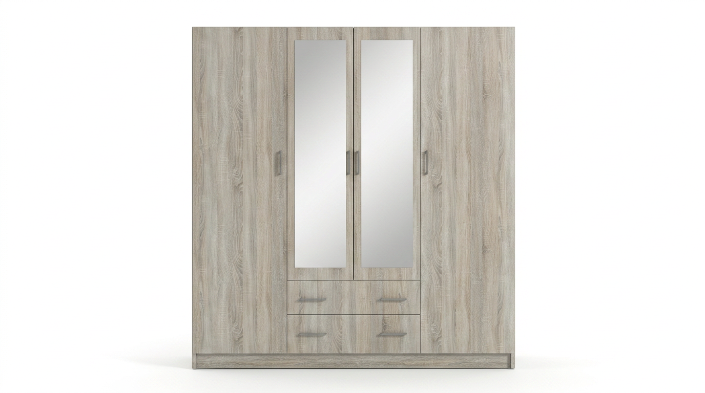 London 4 Door Wardrobe