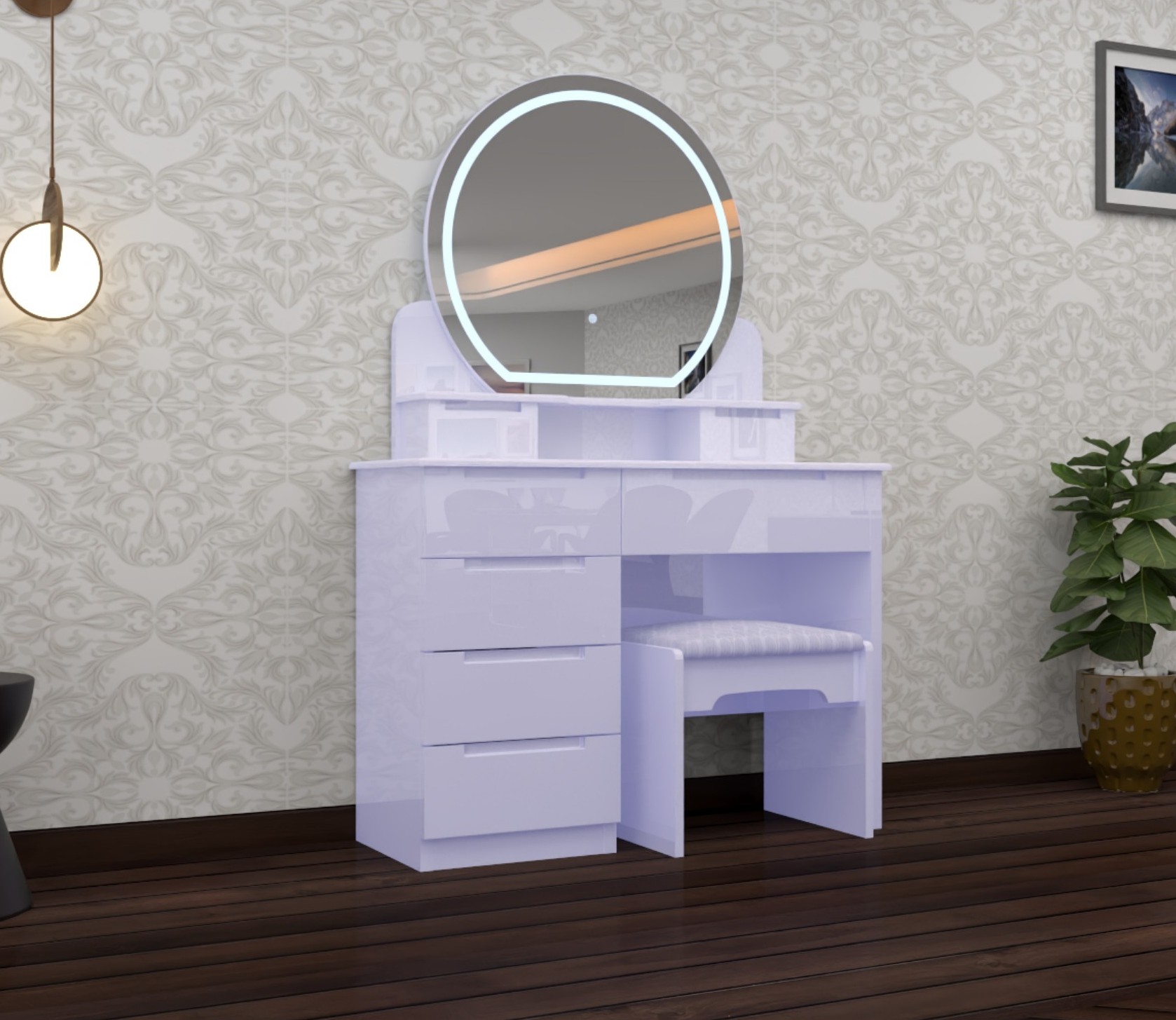 Marisa LED Dressing Table