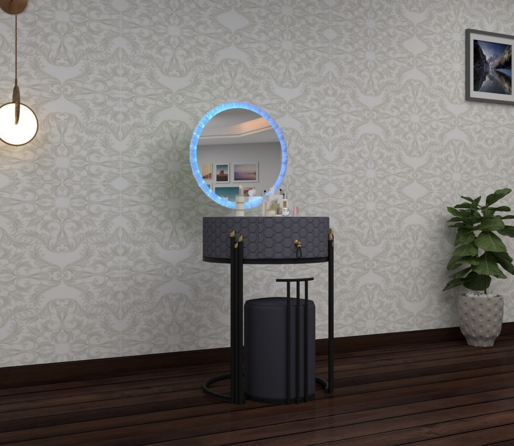 Merlin LED Dressing Table