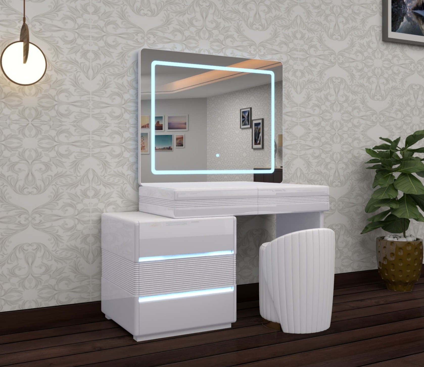 Novella LED Dressing Table