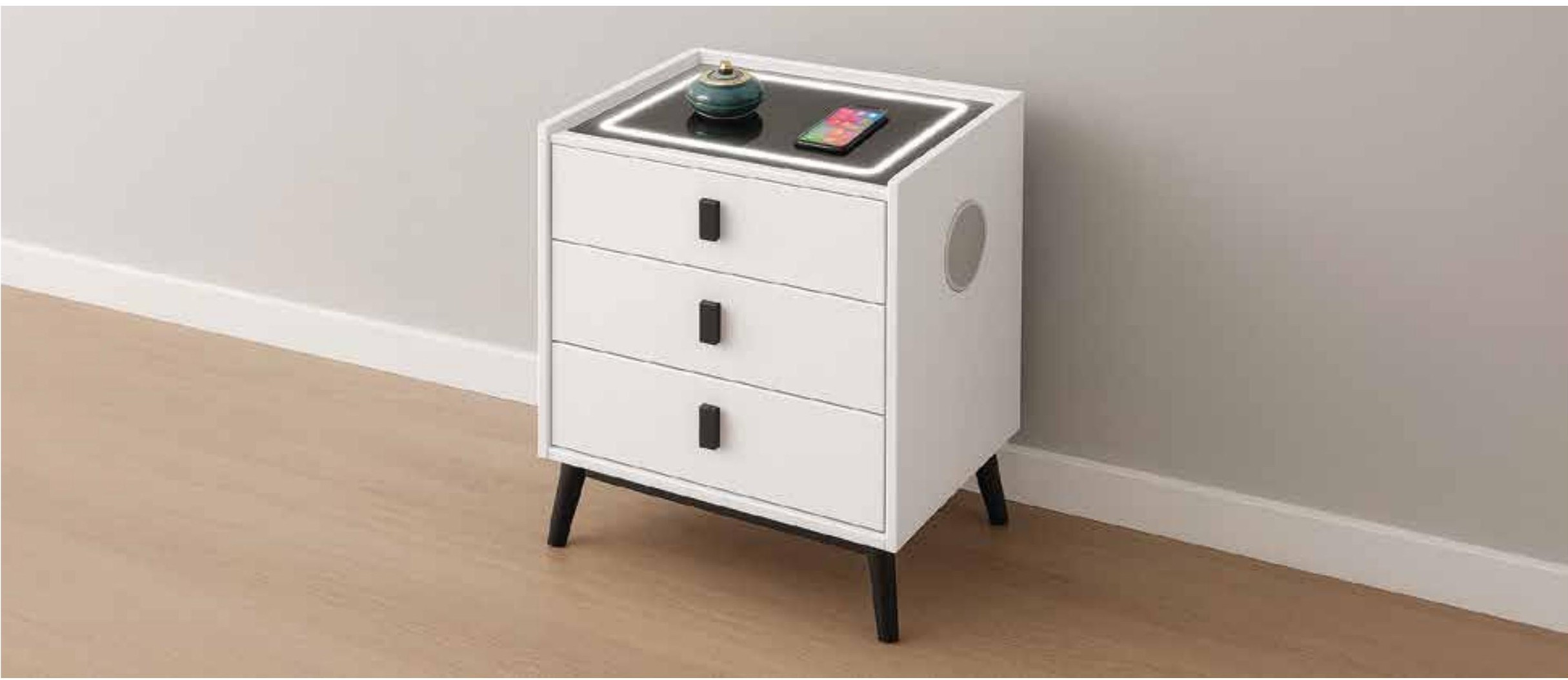 BS03 Smart Bedside Table