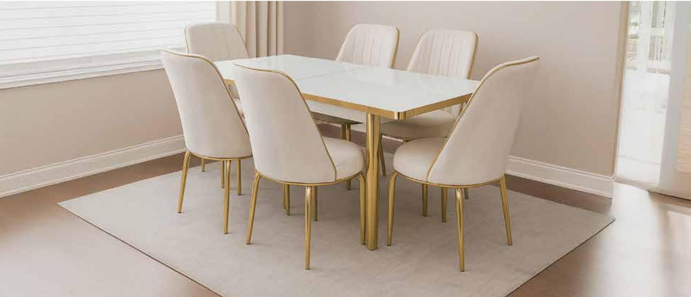 ED-6 Dining Table & Chairs