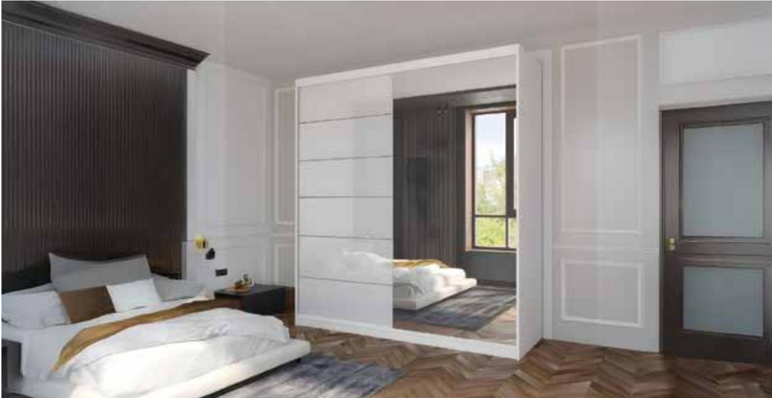 Infinity Wardrobe 2 Door
