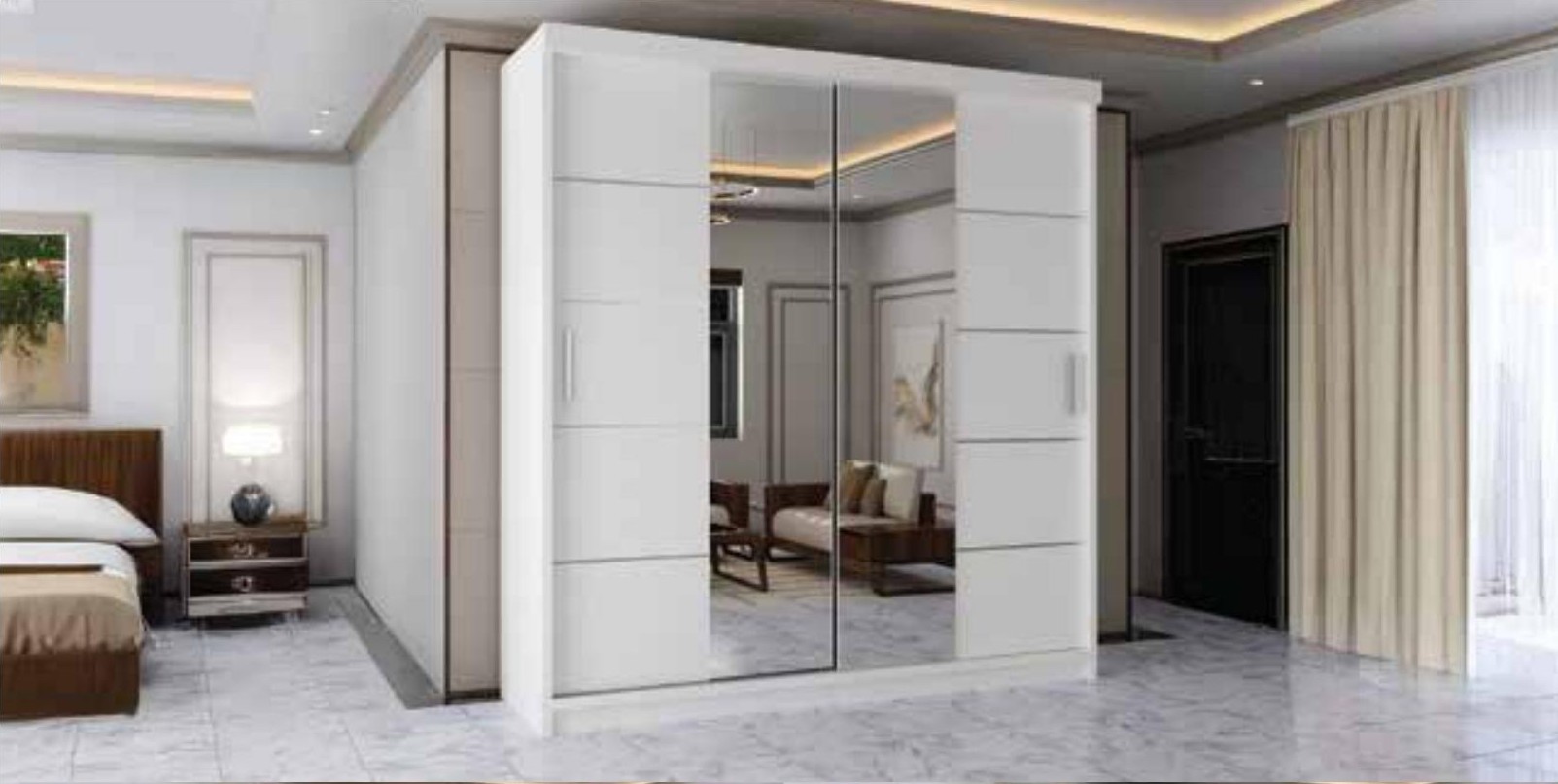 Lisbon Wardrobe 2 Door