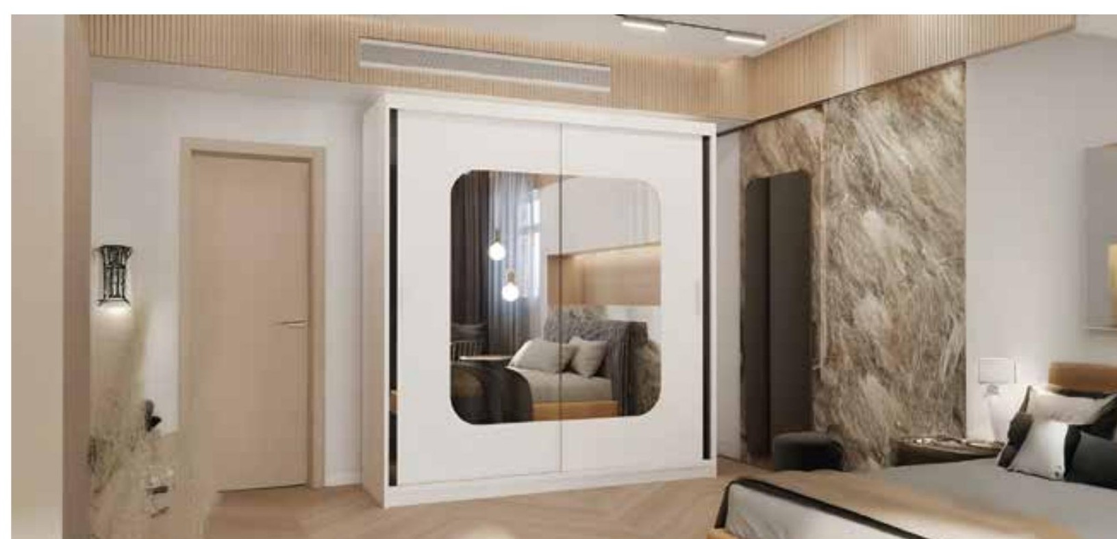 Marika Wardrobe 2 Door